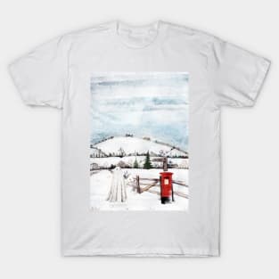 Snow Post On Sundays T-Shirt